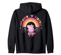 Peppa Pig Rainbow Vibes è la Star di Happy Friends Classic Forever Felpa con Cappuccio