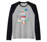 Peppa Pig Road Trip I Spy with My Little Eye S Is for Ship Maglia con Maniche Raglan