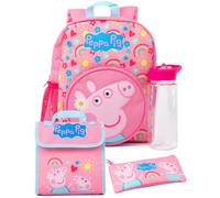 Peppa Pig Rosa Character Set di zaini da 4 pezzi Ragazze