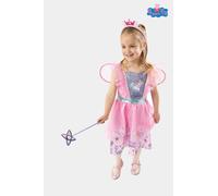Peppa Pig Rosa Fairy 4 Piece Costume Ragazze