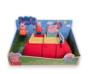 Peppa Pig ’S Famiglia Rosso Auto - Discorso E; Suono Scuola Materna Giocattolo
