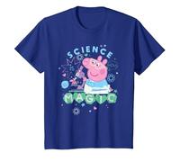 Peppa Pig Science Is Magic Maglietta, Bambini, Blu Reale, 8 Anni
