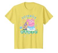 Peppa Pig Science Is Magic Maglietta, Bambini, Limone, 2 Anni