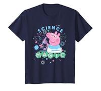 Peppa Pig Science Is Magic Maglietta, Bambini, Navy, 4 Anni