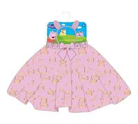 Peppa Pig - Set di bellezza accessori fantasia | Gonna rosa con fascia per orecchie e fiocco | Costume divertente per ragazze con design ufficiale Peppa