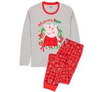 Peppa Pig Set Pigiama Natale Mamma Pig Donna (NS6679)