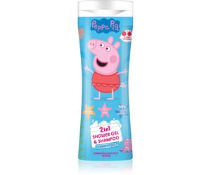Peppa Pig Shower gel & Shampoo gel doccia e shampoo 2 in 1 per bambini Cherry 300 ml