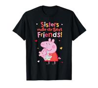Peppa Pig Sisters Make The Best Friends Maglietta