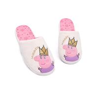 Peppa Pig Slippers da donna Donna Ladies Queen Mummy House Scarpe Regalo