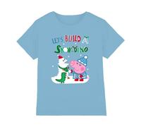 Peppa Pig Snow Dinosaurs Maglietta George Bambini (TV5025)