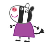 Peppa Pig Star Cutouts Cute Zoe Zebra Cut Out Standee 31" Perfetto per la festa