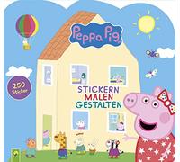 Peppa Pig Stickern Malen Gestalten: 250 Sticker