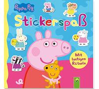 Peppa Pig Stickerspaß: Mit lustigen Rätseln