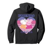 Peppa Pig Suzy Sheep Best Friends Forever BFF Classic Love Felpa con Cappuccio