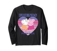 Peppa Pig Suzy Sheep Best Friends Forever BFF Love Classic Maglia a Manica
