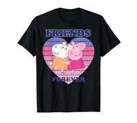 Peppa Pig Suzy Sheep Best Friends Forever BFF Love Classic Maglietta