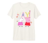 Peppa Pig Suzy Sheep BFF Best Friends Forever Classic Love Maglietta Premium