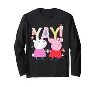 Peppa Pig Suzy Sheep BFF Best Friends Forever Love Classic Maglia a Manica
