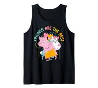 Peppa Pig Suzy Sheep Forever Friends BFF Happy Bestie Retro Canotta