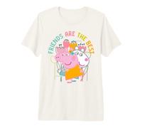 Peppa Pig Suzy Sheep Forever Friends BFF Happy Retro Bestie Maglietta Premium