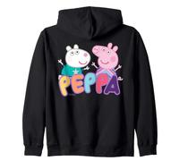 Peppa Pig Suzy Sheep Forever Friends BFF Love Bestie retrò Felpa con Cappuccio