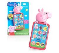 Peppa Pig - Telefono cellulare con suoni realistici e pulsanti luminosi, giocattoli per bambini dai 3 anni in su Just Play