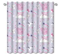 Peppa Pig Tende Camera Bambini Rosa 1 Coppia 66in Larg x 72in Cad