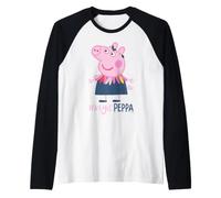 Peppa Pig Trucco Magico Posa Fun Friends Forever Classico BFF Maglia con Maniche Raglan