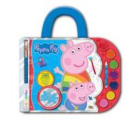Valigetta con acquerelli. I colorelli. Peppa Pig. Ediz. a colori. Ediz. a spirale. Con acquerelli, pennello, pastello a cera bianco e 1 sorpresa