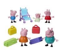 Peppa Pig, playset I Viaggi di Peppa: Avventura in Famiglia, Action Figure e Accessori, Include Evie, Giocattoli per Bambini e Bambine in età prescolare dai 3 Anni in su