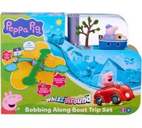 Peppa Pig Whizz Around Bobbing Along Barca Trip con Motore Veicoli Pista Toys