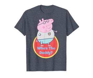 Peppa Pig Who's The Daddy Father's Day Maglietta