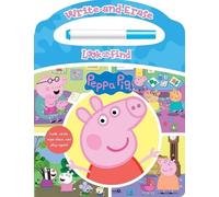 Peppa Pig: Write-And-Erase Look and Find (Libro di cartone)