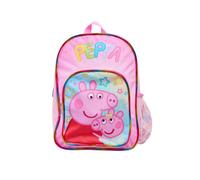 Peppa Pig Zaino Bambino Peppa Star Con Zip Rosa Taglia Unica