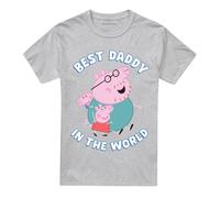 Peppa PigBest Daddy In The World Maglietta Adulto Unisex (TV21394)