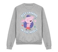 Peppa PigBest Grandpa In The World Felpa Adulto Unisex (TV21372)