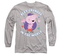 Peppa PigBest Grandpa In The World Maglietta Manica Lunga Adulto Unisex (TV21385