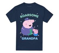 Peppa PigRoarsome Maglietta Nonno Pig Adulto Unisex (TV21386)