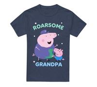 Peppa PigRoarsome Maglietta Nonno Pig Adulto Unisex (TV21387)