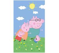 Peppa Wutz Asciugamano 30x50cm Asciugamano per Ospiti Asciugamano Bambina Cotone