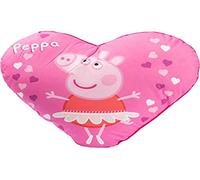 Peppa Wutz Cushion Plush - xBallerina: Polyester, 45cm