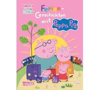 Peppa Wutz: Ferien-Geschichten mit Peppa Pig: Einfach Lesen Lernen | 2 Peppa Wutz-Geschichten für Leseanfänger*innen ab 5 Jahren - mit vielen Bildern, Comic-Elementen und Rätseln: 4