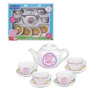 Peppa's Porcelain Tea Set , Peppa Pig Roleplay , Includes Teapot with Lid, Cups & Saucers For Ages 3+