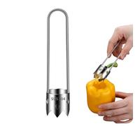 Pepper Corer Tool - Fruit Vegetable Deseeder | Multifunctional Core Remover - for Cafe Restaurant Kitchen Dining Room Pepper Pineapple Zucchini Eggplant Tomato