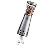 Pepper Grinder Mill - Electric Salt And Pepper Grinder - Rechargeable Automatic Peppercorn Mill With 5 Adjustable Grinding Gears - onee-Handed operationn - Kitchen & countertopp spicee Grinding