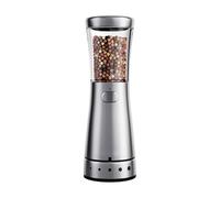 Pepper Grinder - Stainless Steel Pepper Grinders, Grinder for Kitchen, 5 Adjustable Gears Peppers Grinders, Automatic Electric Salt Mill for Home, Dormitory, Restaurant, Apartment, Kitchen, Rental