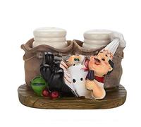 Pepper Ornament Bottle - Chef Statua Sale Pepe Bottle Holder Mestieri della resina ornamenti decorativi Cucina Home Decor (Taglia : C)