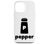 Pepper Shaker Halloween semplice costume condimento Custodia per iPhone 13 Pro Max
