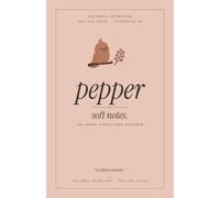 Pepper Soft Notes - Edición Blush: Cuaderno de puntos de 100 páginas para listas, notas y planes suaves · Serie Soft Girl · Papelería minimalista