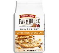 Pepperidge Farm Biscotti al cioccolato al latte al caramello sottile e croccante della fattoria, sacchetto da 7 once